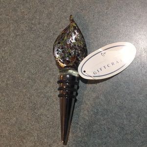Glass Wine Bottle Stopper